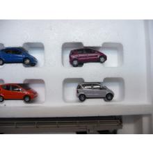 Märklin 47122 H0 Doppelautotransporter ATG Logistic beladen mit 8 A-Klasse PKW TOP in OVP