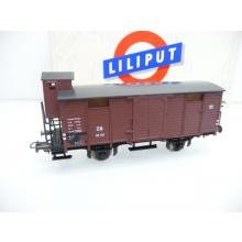 Liliput 213 03 H0 freight car of the DB 132 557 brown