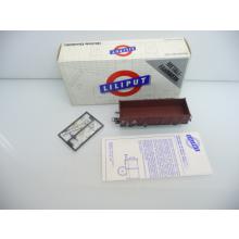 Liliput 217 03 H0 Güterwagen der DB 820 180 Ommr 33 braun