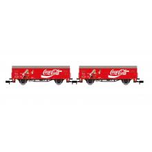 Arnold HN6645 H0 Güterwagen RENFE 2-tlg Set JPD „Coca-Cola Ep. IV