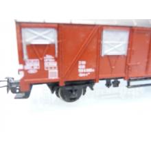 Märklin 4627 H0 Gedeckter Güterwagen der DB 155 6 993-0 Gbrs-v braun der DB Ep. IV