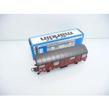 Märklin 4627 H0 Gedeckter Güterwagen der DB 155 6 993-0 Gbrs-v braun der DB Ep. IV