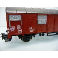 Märklin 4627 H0 Gedeckter Güterwagen der DB 155 6 993-0 Gbrs-v braun der DB Ep. IV