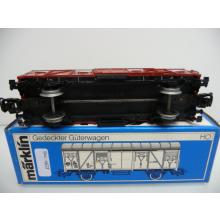 Märklin 4627 H0 Gedeckter Güterwagen der DB 155 6 993-0 Gbrs-v braun der DB Ep. IV