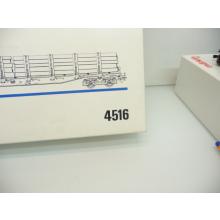 Märklin 4516 H0 Holztransport Wagen Set mit 3 Rungenwagen Snps 719 der DB Echtholz TOP in OVP