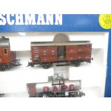 Fleischmann 4884 H0 Preußischer Güterzug 7-teilig KPEV Ep. I 2L=  wie ladenneu !!