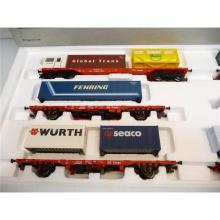 Märklin 37091 H0 Cargo sprinter with 7 containers DIGITAL like brand new!!