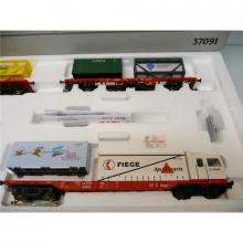 Märklin 37091 H0 Cargo sprinter with 7 containers DIGITAL like brand new!!