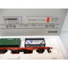 Märklin 37091 H0 Cargo sprinter with 7 containers DIGITAL like brand new!!