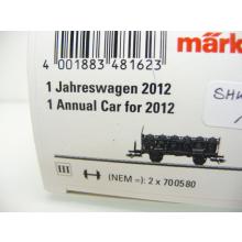 Märklin 48162 H0 annual car 2012 of the DB 546 328 DEGUSSA brown