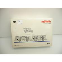 Märklin 4876 H0 3-teiliges Wagen-Set BANANENTRANSPORT mit Fahrzeug MHI SoSe