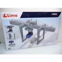 Lima HL8000 H0 container crane kit with 2 containers