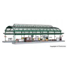 Kibri 39565 H0 Bahnsteighalle Bonn L 44,0 x B 22,3 x H 13,5 cm Bausatz