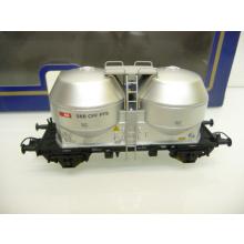 Lima 302815 H0 2-teilges Silowagen Set der SBB 910 6 186-4 silber