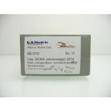 L.S. Models 96 010 H0 Kesselwagen Uas MOBA JAHRESWAGEN 2014 Ep. VI  WIE NEU !!
