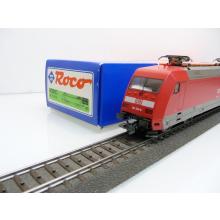 Roco 43880 H0 electric locomotive E 101 001-6 DB orient red with DSS like NEW!!