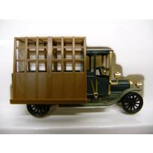Märklin H0 1884 truck set 3-piece glass transporter and flatbed truck with flat frame