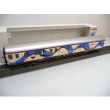 Märklin 42808 H0 bicycle carriage Donautal Naturpark Express of the DB like new in original packaging