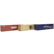 igra 98010062 H0 Set mit 3 Containern CMA CGM + msc + HMM