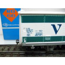 Roco 4340K H0 Güterwagen VALSER der SBB 211 5 249-4 grün-weiß
