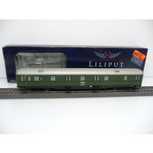 Liliput L383803 H0 Schürzenwagen Post DRG 5180 Bln grün