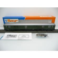 Roco 44744 H0 express train baggage car of the DB Ep. III, type D4üm 106 059 Munich green