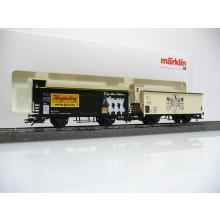 Märklin 31636 H0 2-teiliges G10 Wagen-Set Hengstenberg / Essig  DRG Limitiert