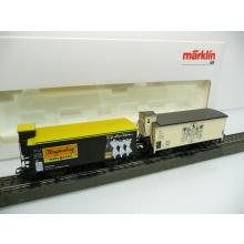 Märklin 31636 H0 2-teiliges G10 Wagen-Set Hengstenberg / Essig  DRG Limitiert