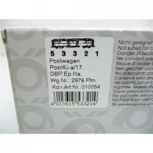 Piko 53321 H0 Postwagen Post4ü-a/17 der DBP Ep. IIIa 2978 Ffm grün