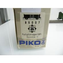Piko 95007 H0 postal freight car of the DBP Ep. V 09-10 013-0 green