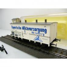 Trix 52 3605 00 H0 Güterwagen BAYERISCHE MILCHVERSORGUNG NÜRNBERG 81552 K.Bay.Sts.B. weiß