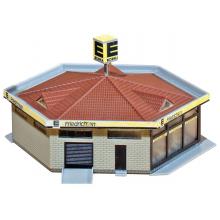 Faller 2205 H0 Edeka-Markt Friedrichsen Ep. IV 120 x 113 x 58 mm