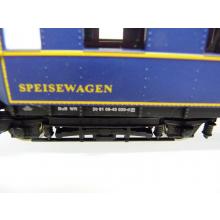 Liliput L384225 H0 Speisewagen BLUE TRAIN B&B Ep. V blau