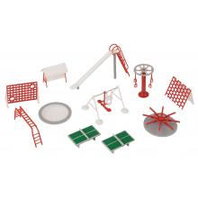 Faller 190136 H0 Aktions-Set Freizeit mit 523 Teilen ab Epoche IV