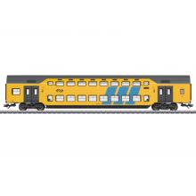 Märklin 43578 H0 Doppelstockwagen 2. Klasse Bauart DDM2/3-Bv, 2 mit 280 7208 Ep. V gelb