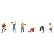 Faller 151694 H0 Auf dem Bau 6 Stück