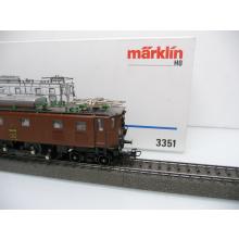 Märklin 3351 H0 SBB BR Ae 3/6 electric locomotive with lights