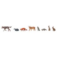 Faller 151915 H0 Animals in the forest - 8 pieces