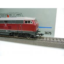 Märklin 3675 H0 diesel locomotive V 160 010 old red Lollo of the DB Digital