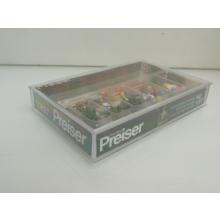 Preiser 10627 H0 Weihnachtsbaumverkauf mit Figuren und Bäumen