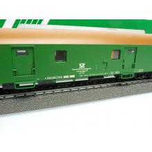 Sachsenmodelle 14321 H0 Bahnpostwagen Post r-a24 DBP 43849-6 grün