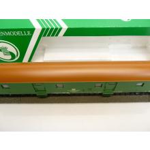 Sachsenmodelle 14321 H0 Bahnpostwagen Post r-a24 DBP 43849-6 grün