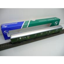 Sachsenmodelle 74635 H0 Bahnpostwagen 4m-a/26 DBP Ep. III grün