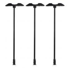 Faller 272132 N LED-Trapezleuchte zweiflammig warmweiß 3 Stück