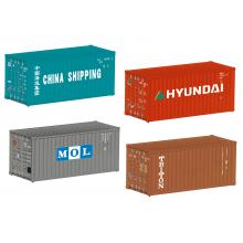 Märklin 76553 H0 Container-Set 20ft. Ep. VI