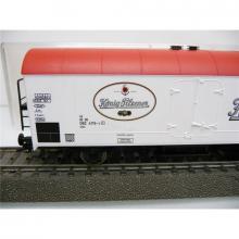 Fleischmann 5321K H0 Kühlwagen Ichs König Pilsener 2-achsig der DB weiß