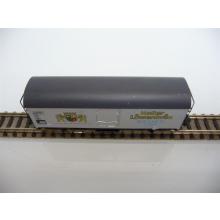 Arnold N 0158-4 Kühlwagen / Bierwagen hellgrau 2-achsig Haller Löwenbräu WEIZEN