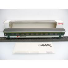 Märklin 4215 H0 D-Zugwagen 1. Klasse der SBB grün/hellgrau Epoche IV - TOP in OVP