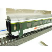 Märklin 4215 H0 D-Zugwagen 1. Klasse der SBB grün/hellgrau Epoche IV - TOP in OVP