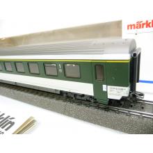 Märklin 4215 H0 D-Zugwagen 1. Klasse der SBB grün/hellgrau Epoche IV - TOP in OVP
